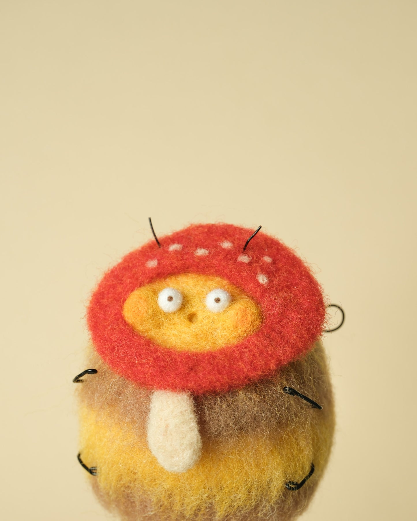 Mushroom Bee Art Print