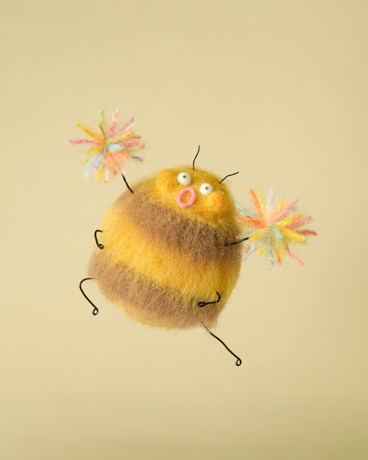 The Cheering Bee Art Print