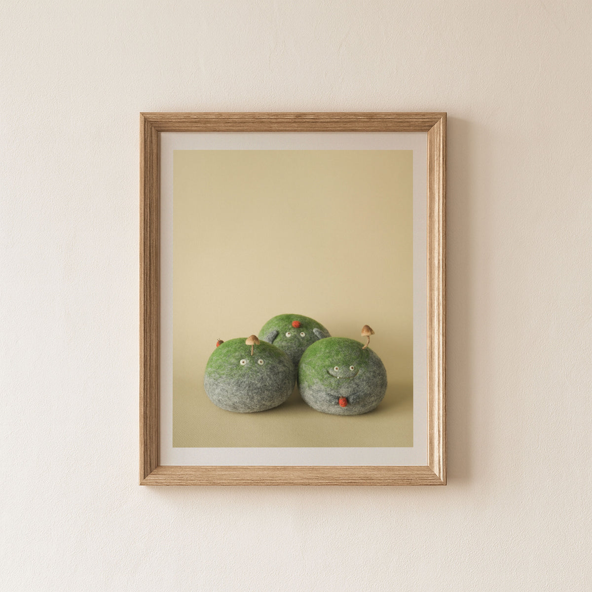 The Mindful Rocks - Art Print
