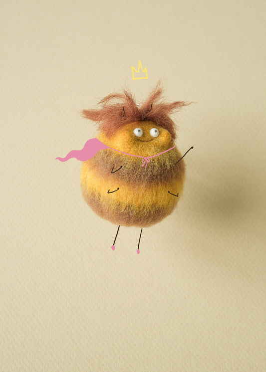 Queen Bee - Art Print (without text)