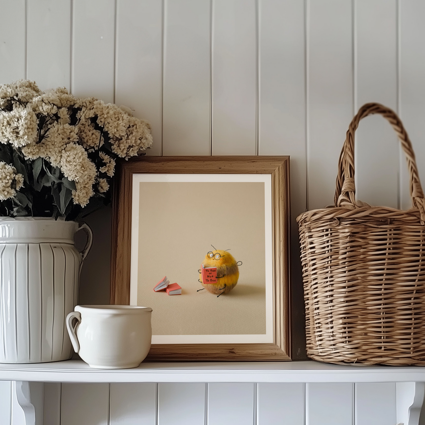 To Bee or Not To Bee - Art Print